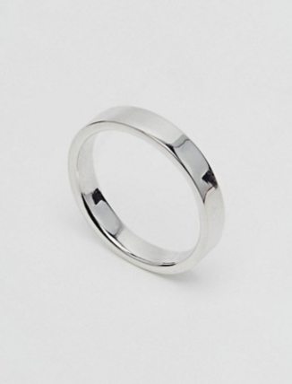 bague argent massif